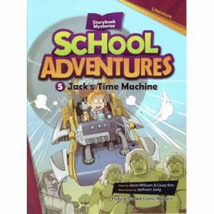 画像: 【TL-80030】CD付き絵本 "SCHOOL ADVENTURES"-LEVEL 2-5 "JACK'S TIME MACHINE"