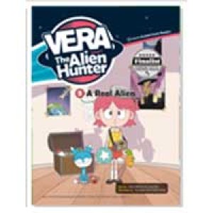 画像: 【TL-80089】CD付き絵本 "VERA THE ALIEN HUNTER"-LEVEL 1-3 "A REAL ALIEN"