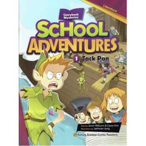 画像: 【TL-80026】CD付き絵本 "SCHOOL ADVENTURES"-LEVEL 2-1 "JACK PAN"