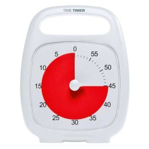 画像: 【TTP7-WHT-W】TIME TIMER PLUS (WHITE)