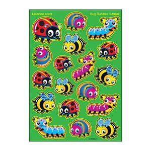 画像: 【T-83032】MIXED SHAPE STINKY STICKER  "BUG BUDDIES (Licorice)"【在庫限定商品】