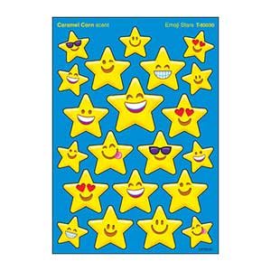 画像: 【T-83030】MIXED SHAPE STINKY STICKER  "EMOJI STARS (Caramel Corn)"【在庫限定商品】