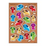 画像: 【T-83035】MIXED SHAPE STINKY STICKER  "PUPPY PALS (Gingerbread)"