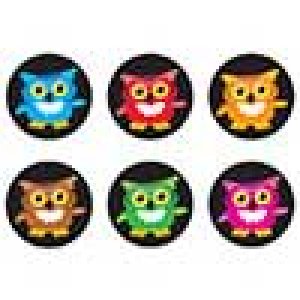 画像: 【T-46204】CHART STICKER  "BRIGHT OWLS"