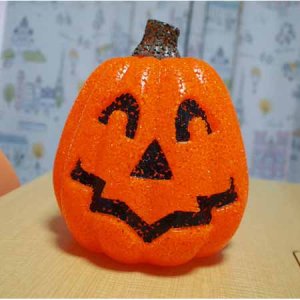 画像: 【J-6218】24CM SEE-THRU PUMPKIN LIGHT【セール品】