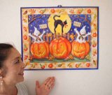 画像: 【M-10217】FOAM DECO "HALLOWEEN PUMPKINS"