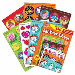 画像: 【T-83919】STINKY STICKER VARIETY PACK "ALL-YEAR CHEER"