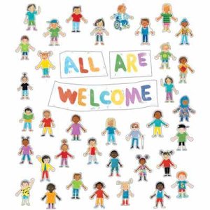 画像: 【CD-110533】BULLETIN BOARD (POSTER) SET "ALL ARE WELCOME"