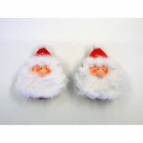 画像: 【MOF-41764】SANTA FACE WOOD CLIPS (SET OF 2)