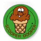 画像: 【T-83618】STINKY STIKCER "SCOOPER DOOPER (Chocolate)"