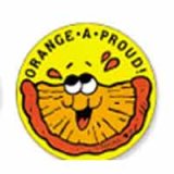 画像: 【T-83615】STINKY STIKCER "ORANGE-A-PROUD (Orange Candy)"