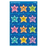 画像: 【T-46308】SPARKLE STICKERS "STARRY  SPARKLE SMILES"