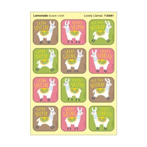 画像: 【T-83061】STINKY STIKCER "LOVELY LLAMAS (Lemonade)"