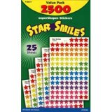 画像: 【T-46917】CHART STICKER VALUE PACK  "STAR SMILES"