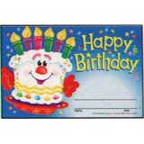 画像: 【T-81017】RECOGNITION AWARD  "HAPPY BIRTHDAY-CAKE"