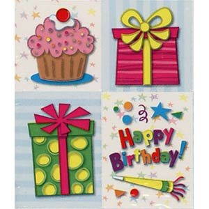 画像: 【CD-168051】PRIZE PACK STICKER  "BIRTHDAY"