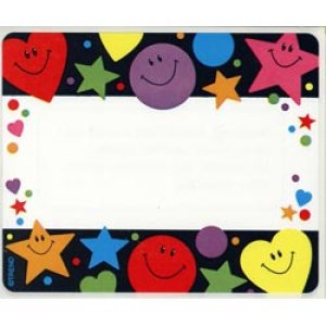 画像: 【T-68027】NAME TAG "STARS, HEARTS & SMILES" 【在庫限定商品】