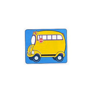 画像: 【T-68001】NAME TAG "SCHOOL BUS"