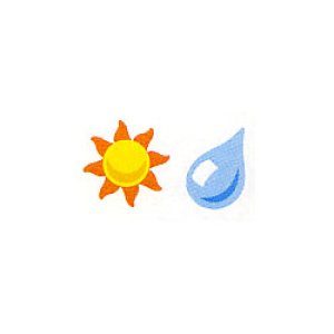 画像: 【T-46039】CHART SHAPE STICKER  "WEATHER"