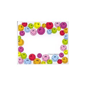 画像: 【CD-9475】NAME TAG "MULTI-COLORED SMILEY FACE"【在庫限定商品】