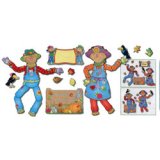 画像: 【CD-110027】BULLETIN BOARD SET "MOVE & POSE MR. & MRS.SCARECROW"