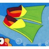 画像: 【T-83027】MIXED SHAPE STINKY STICKER  "WATER PLAY (Sea Breeze)"