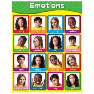 画像: 【CD-114055】LEARNING CHART "EMOTIONS"