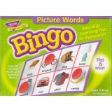 画像: 【T-6063】BINGO GAME "PICTURE WORDS"