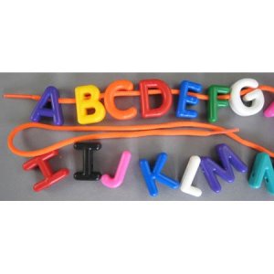 画像: 【LER-6401】LACING ALPHABET-UPPERCASE