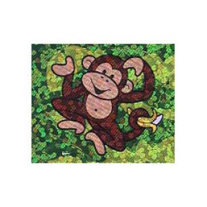 画像: 【T-63343】SPARKLE STICKER  "LIVELY MONKEYS"【在庫限定品】