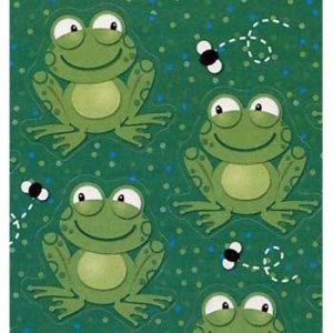 画像: 【CD-168037】SHAPE STICKER  "FROGS"