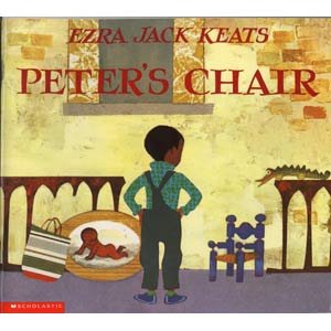 画像: 英語絵本"PETER'S CHAIR（邦題：ピーターのいす）"