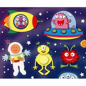 画像: 【CD-168023】SHAPE STICKER  "OUT OF THIS WORLD"