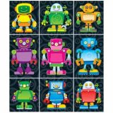 画像: 【CD-168063】PRIZE PACK STICKER  "ROBOTS"