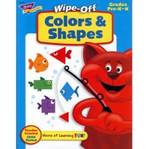 画像: 【T-94304】WIPE-OFF ACTIVITY BOOK "COLORS & SHAPES"