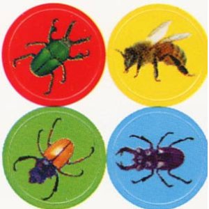 画像: 【T-46186】DISCOVERY STICKER  "BUSY BUGS"【在庫限定商品】