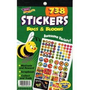 画像: 【T-5013】STICKER PAD "BUGS & BLOOMS"【在庫限定商品】