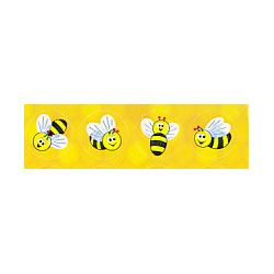 画像: 【T-46168】CHART STICKER "BEES BUZZ"