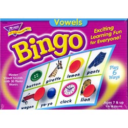 画像1: 【T-6066】BINGO GAME "VOWELS"【在庫限定商品】