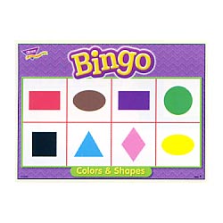 画像: 【T-6061】BINGO GAME "COLORS &  SHAPES"