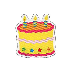 画像1: 【T-10505】MINI ACCENT  "BITHDAY CAKE"