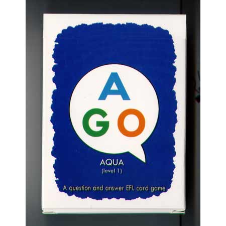 画像1: AGO CARD GAME-AQUA + KANA (LEVEL 1)　【発音カタカナ併記版】