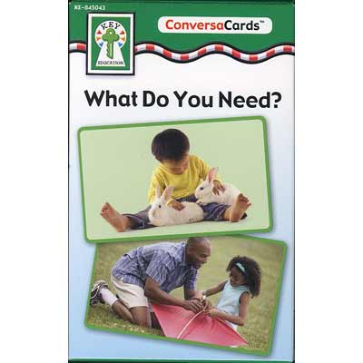 画像1: 【KE-845043】CONVERSA-CARDS "WHAT DO YOU NEED?"