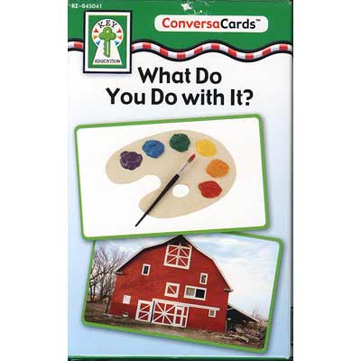 画像1: 【KE-845041】CONVERSA-CARDS "WHAT DO YOU DO WITH IT?"
