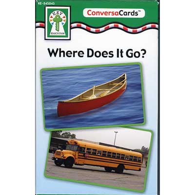画像1: 【KE-845045】CONVERSA-CARDS "WHERE DOES IT GO?"