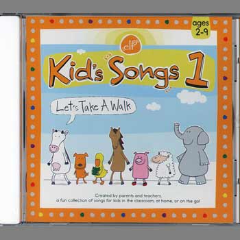 画像1: 【TL-6300】KID'S SONGS 1 "LET'S TAKE A WALK"