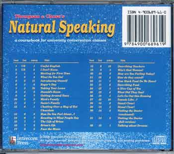 画像: 【TL-8961】"Natural Speaking"-CD