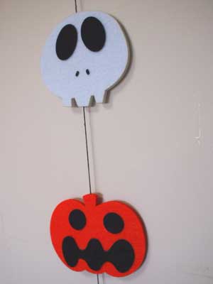 画像: 【MSD-24868】FELT HALLOWEEN CHARCTER HANGER