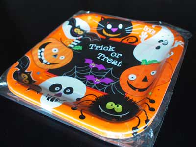 画像: 【JU-29385】PAPER PLATE "SPOOKY SMILE"【在庫限定品】