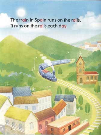 画像: 【TL5579】PHONICS FUN READERS LEVEL5-2 "THE TRAIN IN SPAIN"